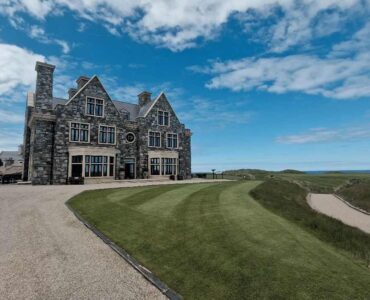 Private chauffeur transfer from Trump International Golf Links & Hotel Ireland to Dublin via Athlone with guests from the United States, including a short stop at Ireland’s oldest pub, Sean's Bar.